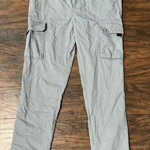 Old Navy Light Gray Cargo Pants